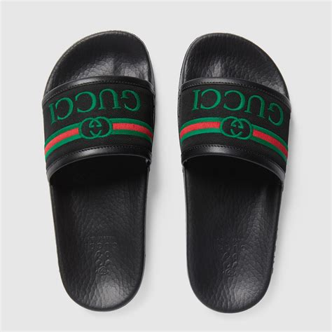 youth gucci slides kids|kids Gucci slides size 5.